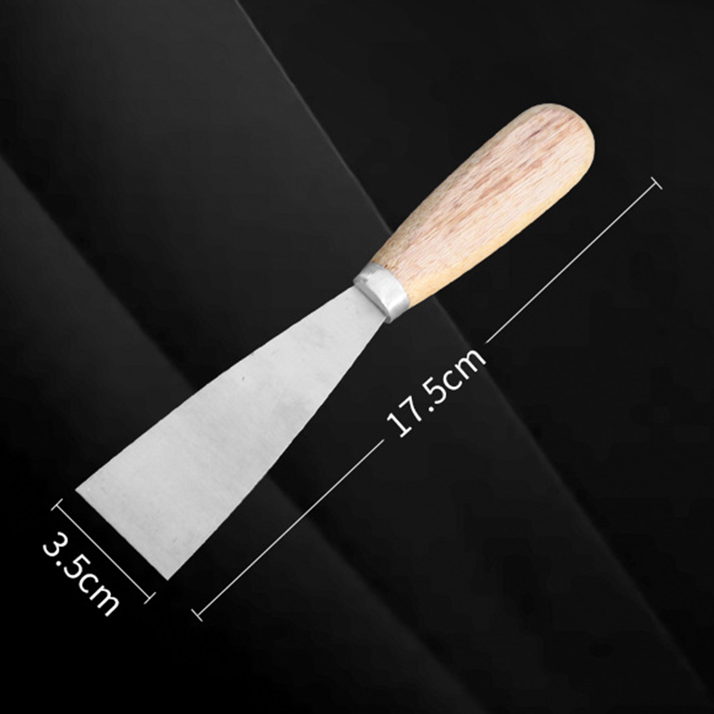 Wooden Handle Putty Scraper2