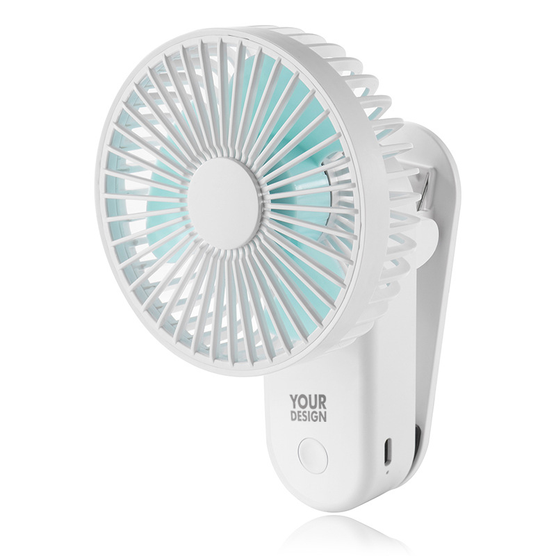 Portable USB Desk Fan With Magnetic Clip
