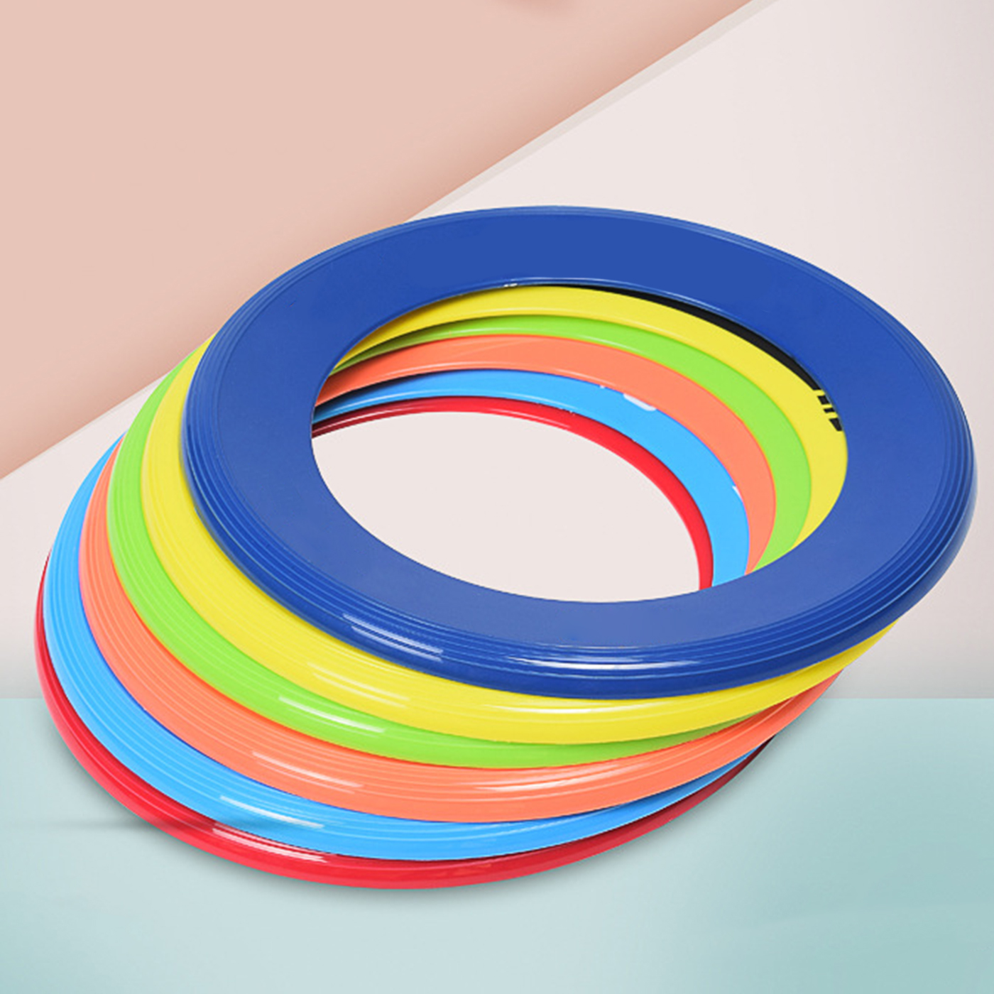 Ring Shaped Plastic Flying Disc2