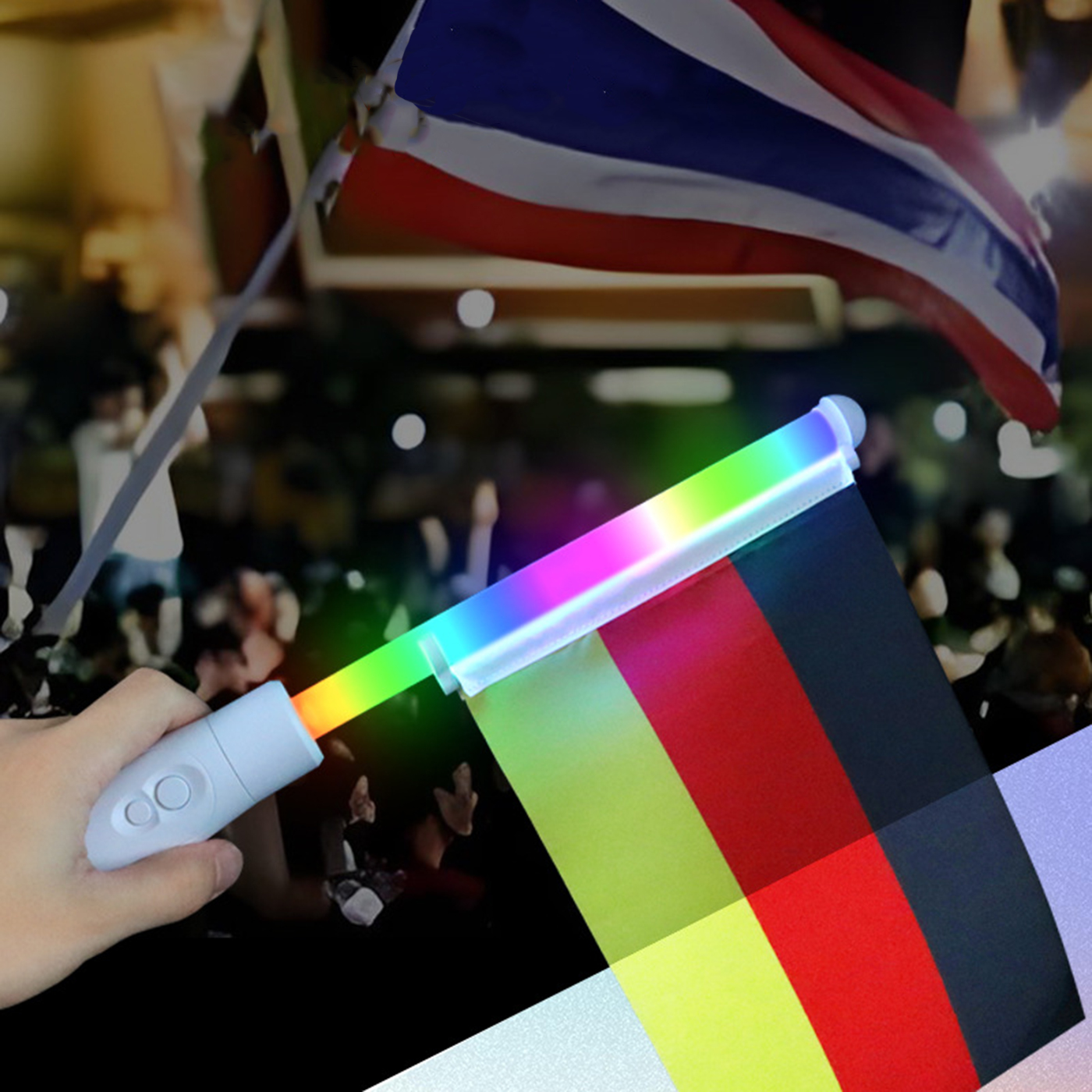 Luminous Light Up LED Hand Waving Flags