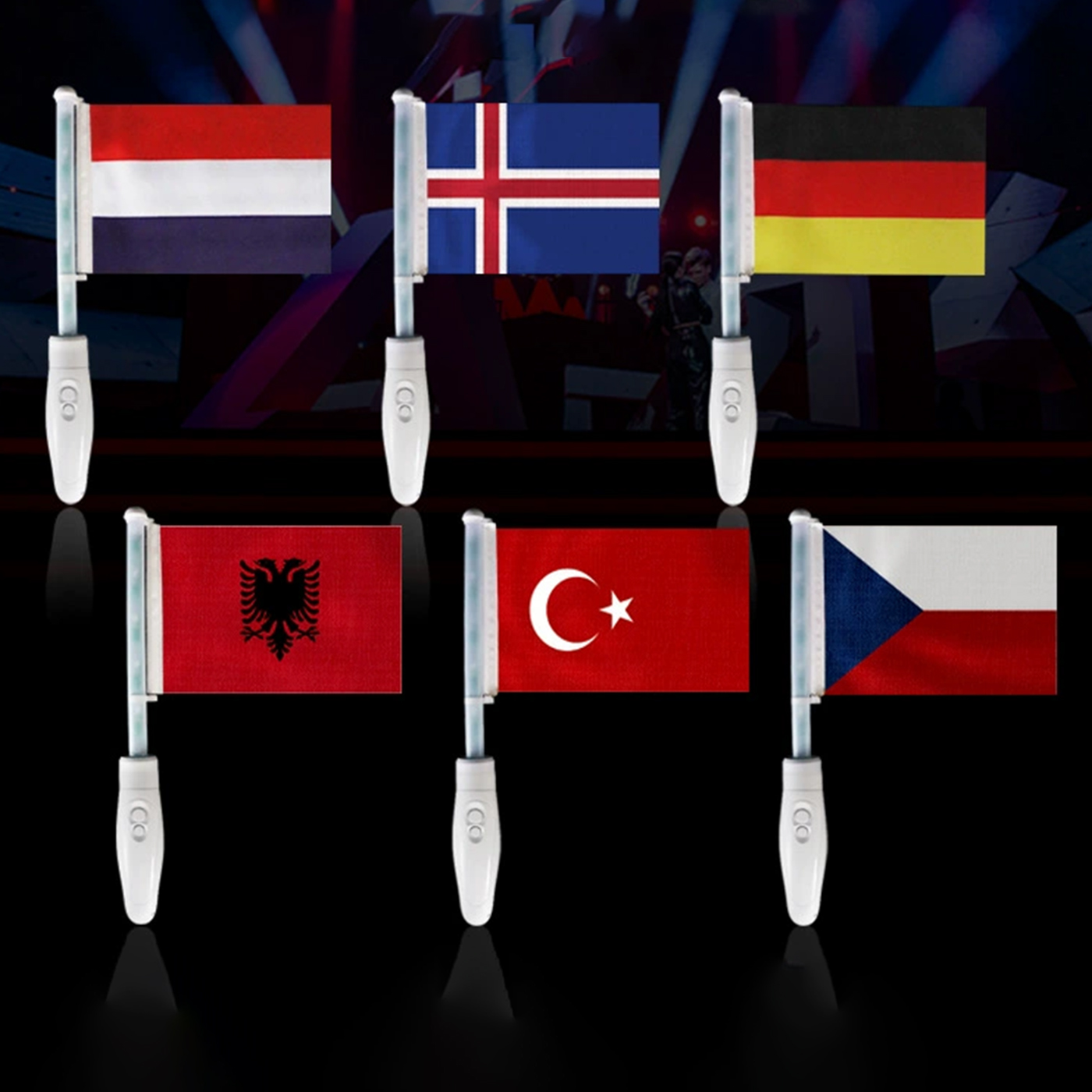 Luminous Light Up LED Hand Waving Flags3