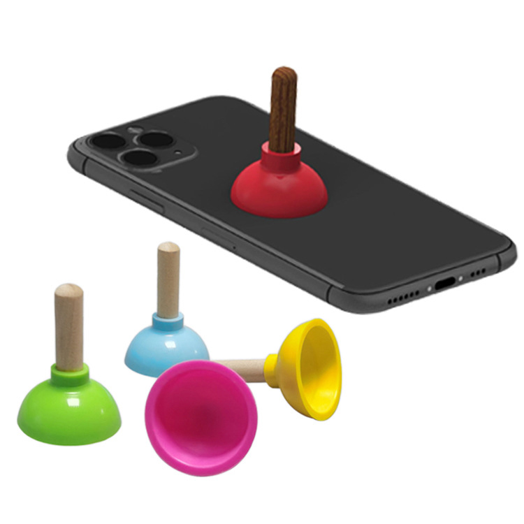 Toilet Shape Plunger Sucker Stand