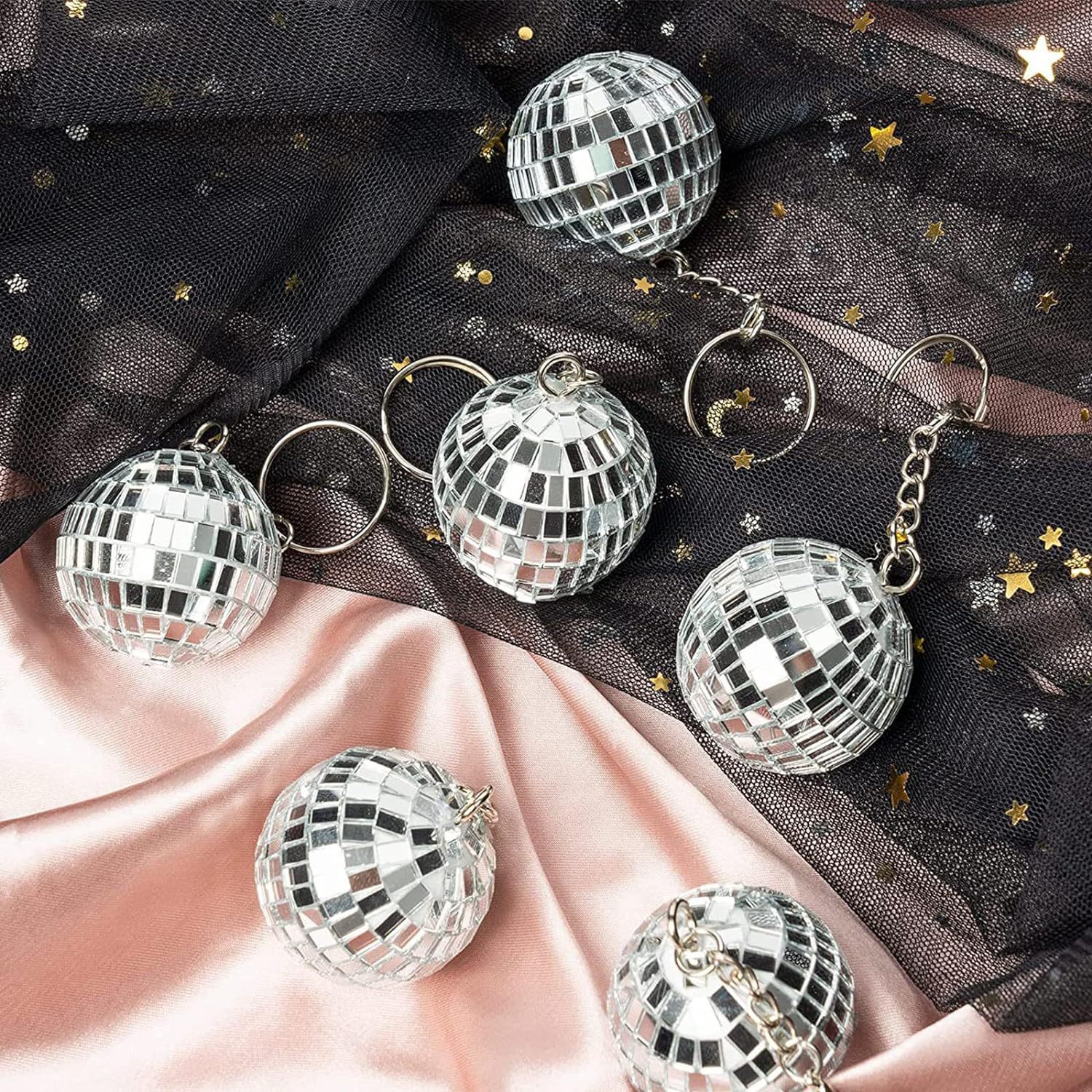 6cm  Disco Christmas Ornament Ball2