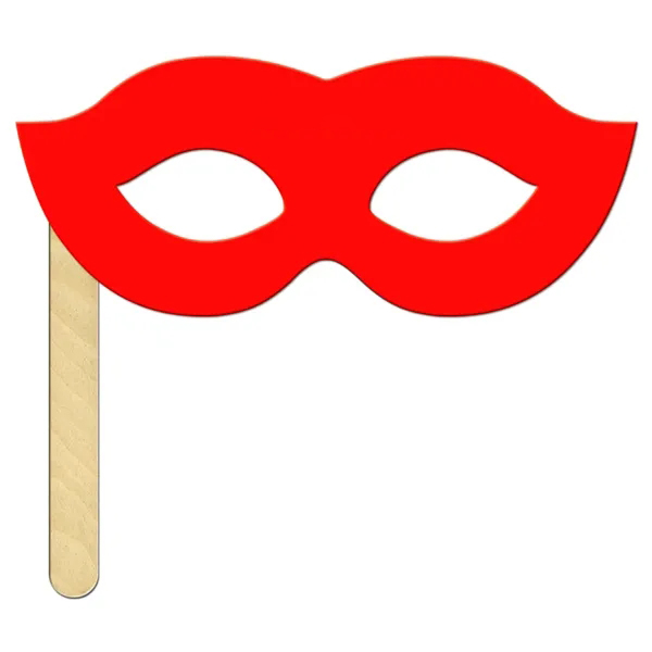 Mask On A Stick With Logo2