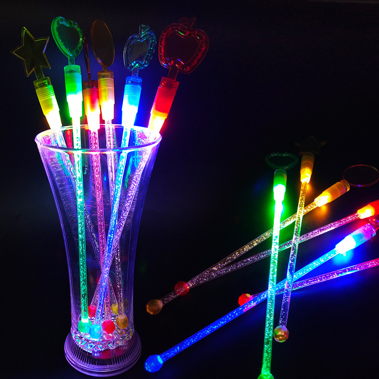 Colorful LED Cocktail Wine Drink Stirrer