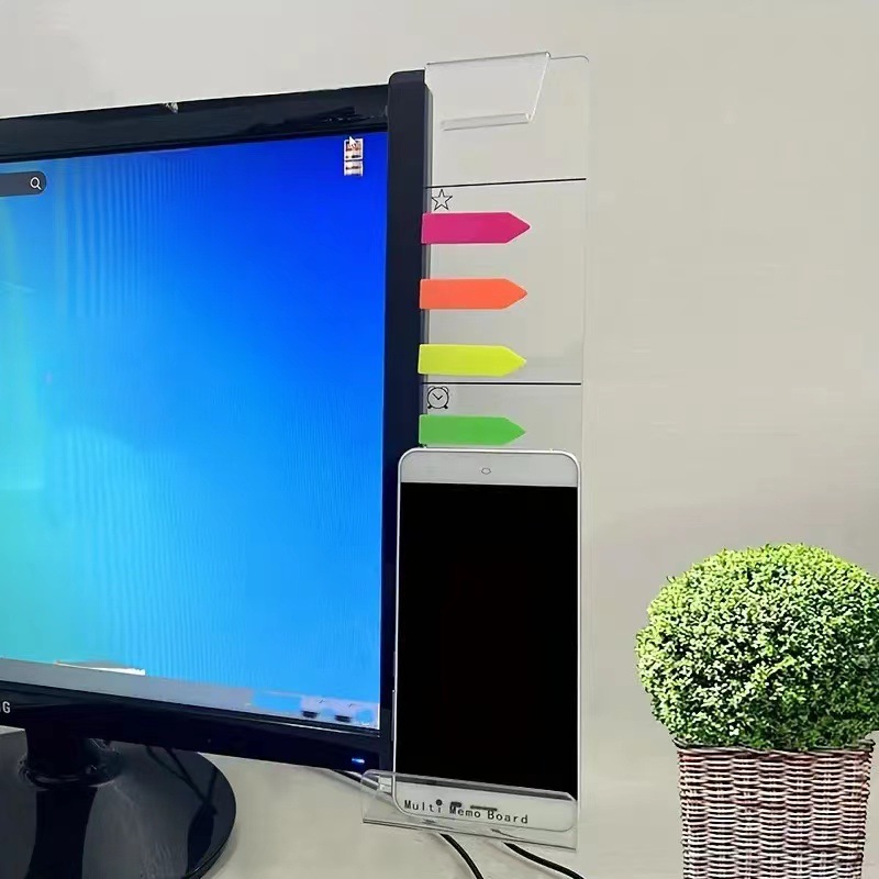 Clear Acrylic Computer Message Board2