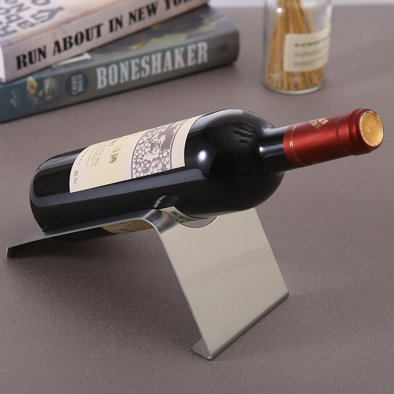 Promotional Stainless Steel Wine Bottle Holder1