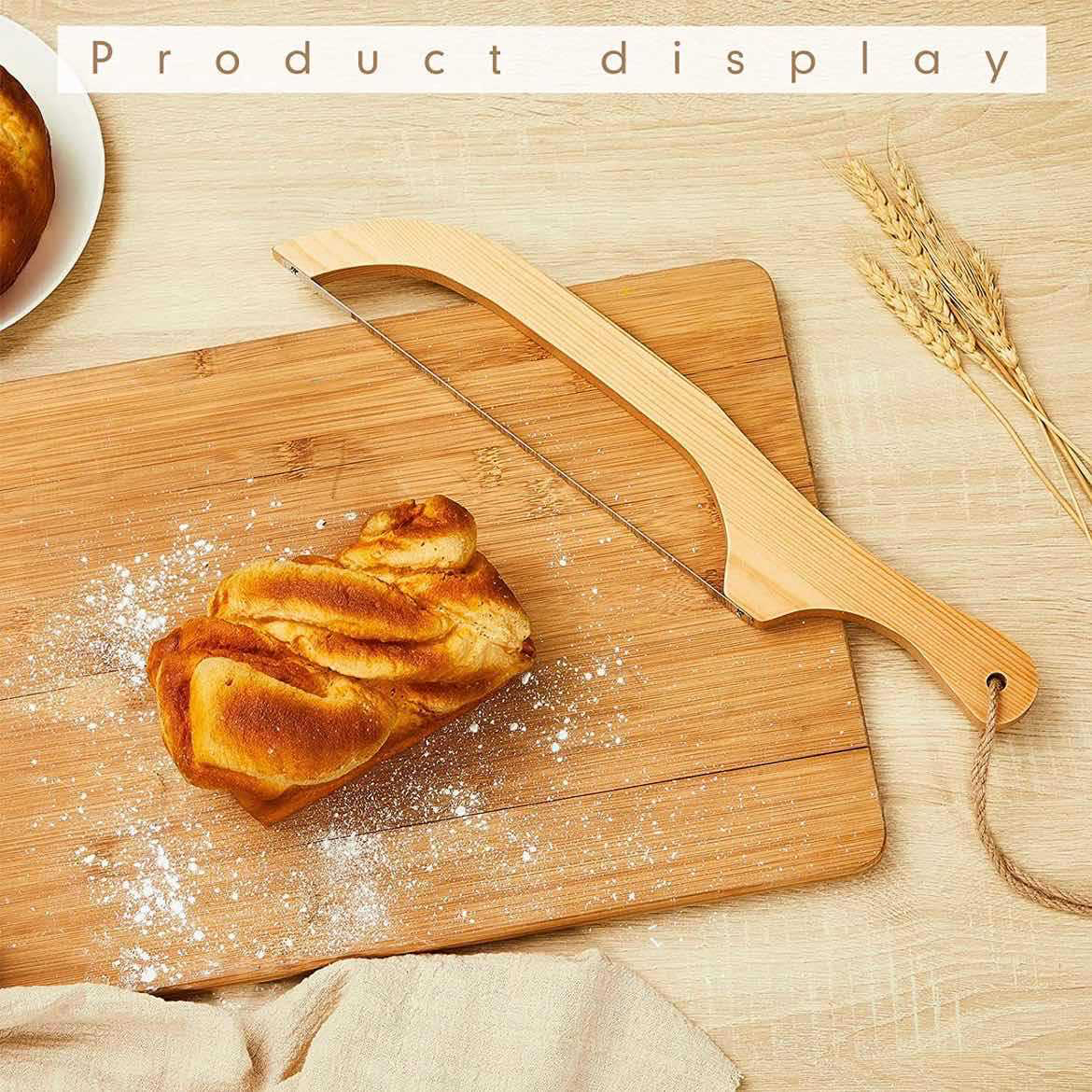 Premium Stainless Steel Serrated Bread Bow2