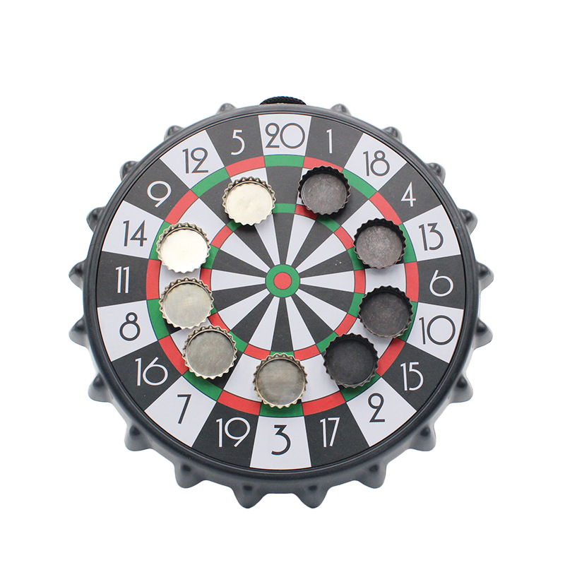 9.5 Inch Magnetic Hanging Dart Bottle Cap Board
