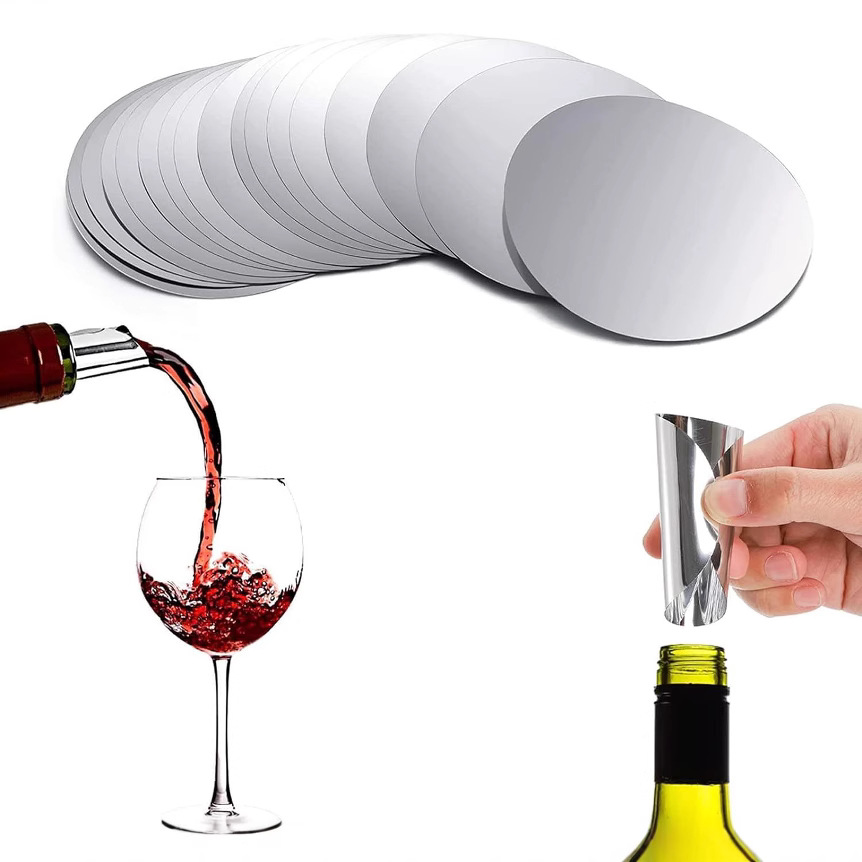 Custom Printed Wine Discs With Design