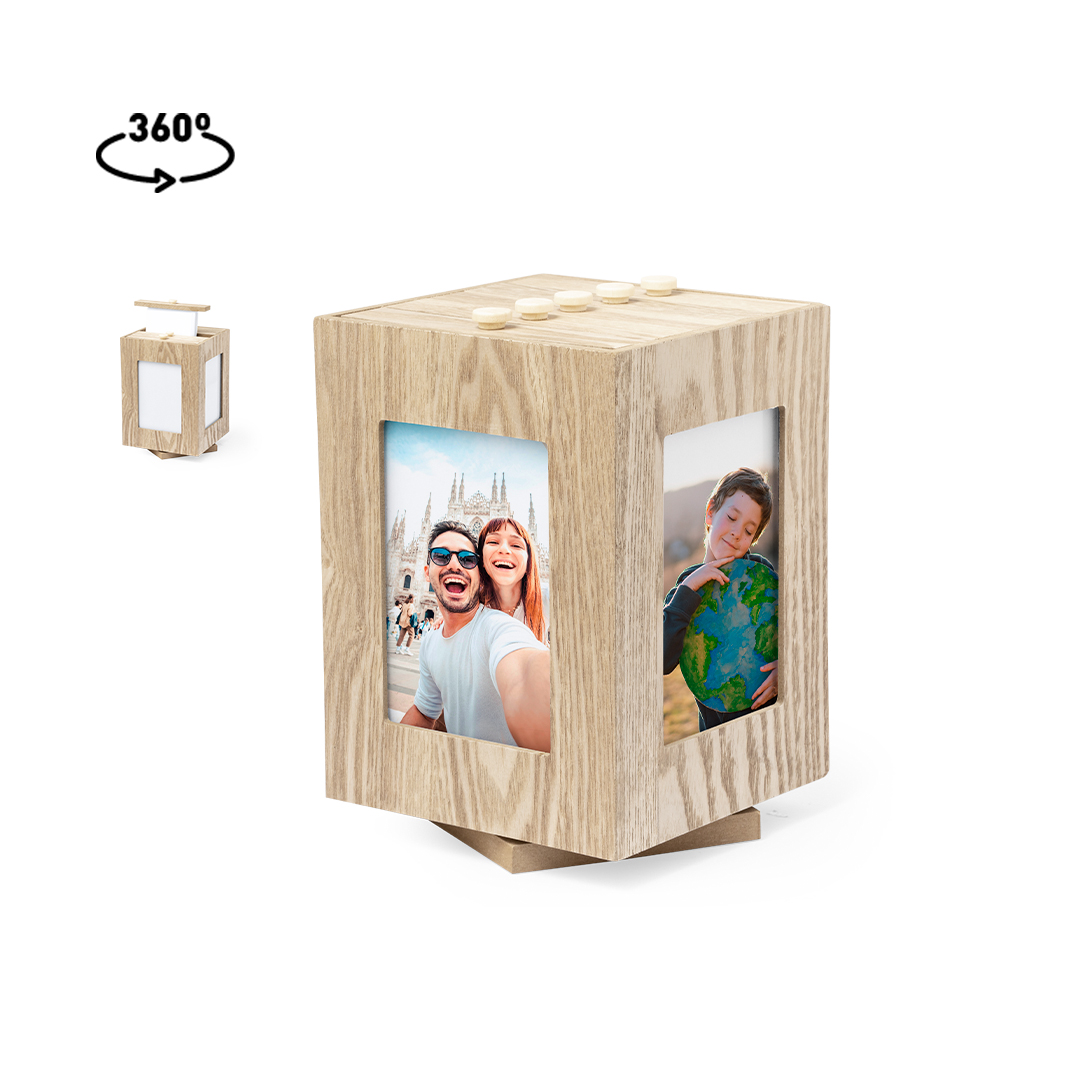 Rotating Cube Photo Frame2