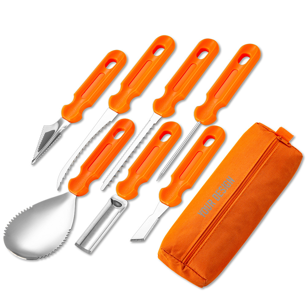 7 Pcs Halloween Pumpkin Carving Kit
