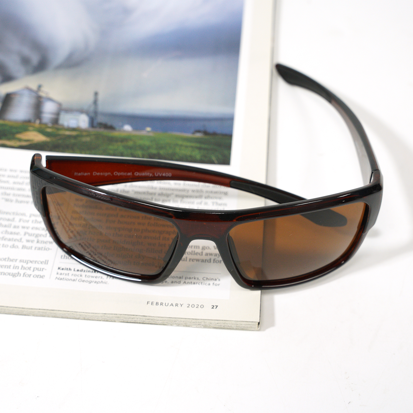 Anti-glare Plastic Sport Sunglasses3