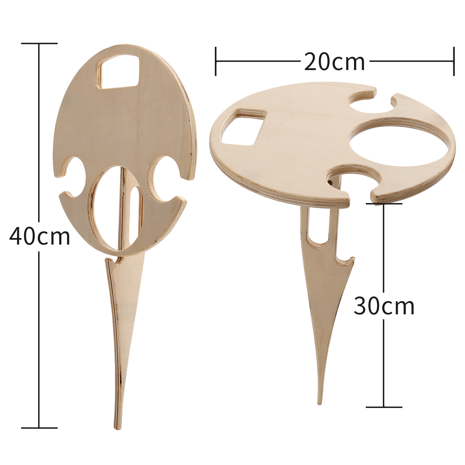 Collapsible Outdoor Wine Table1