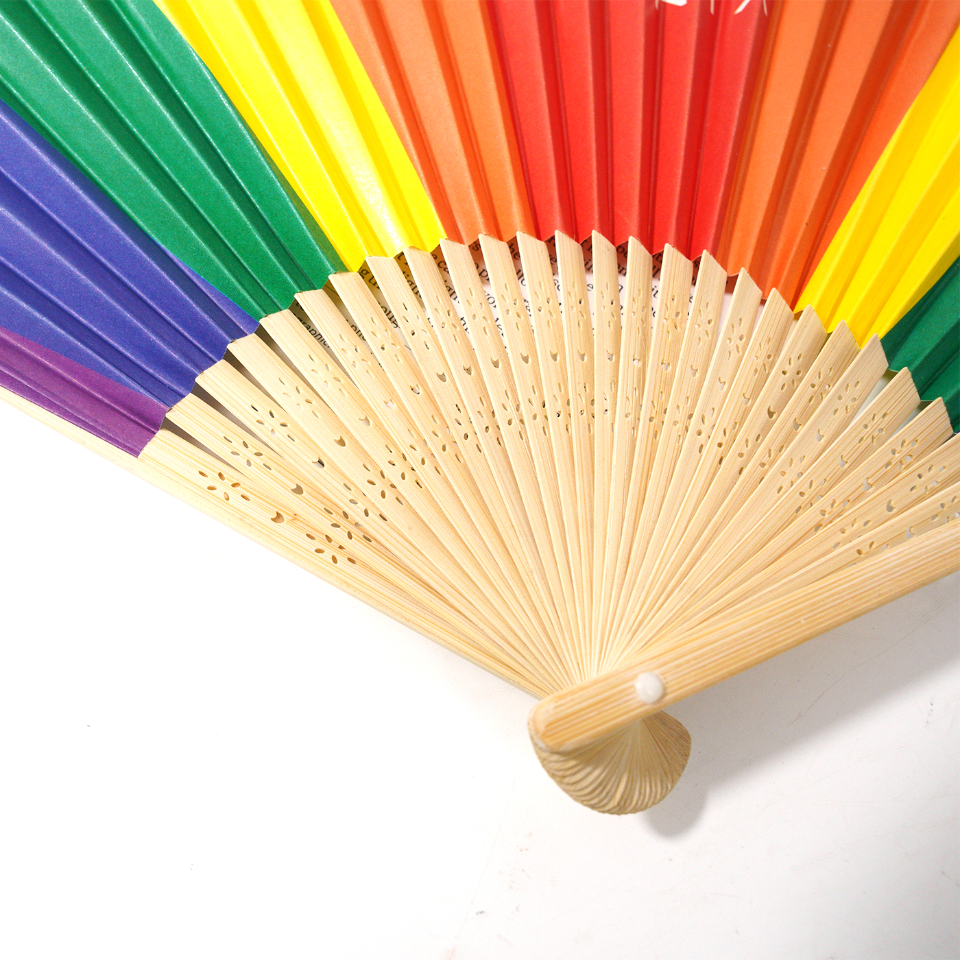 Custom Double-sided Paper Hand Fans4