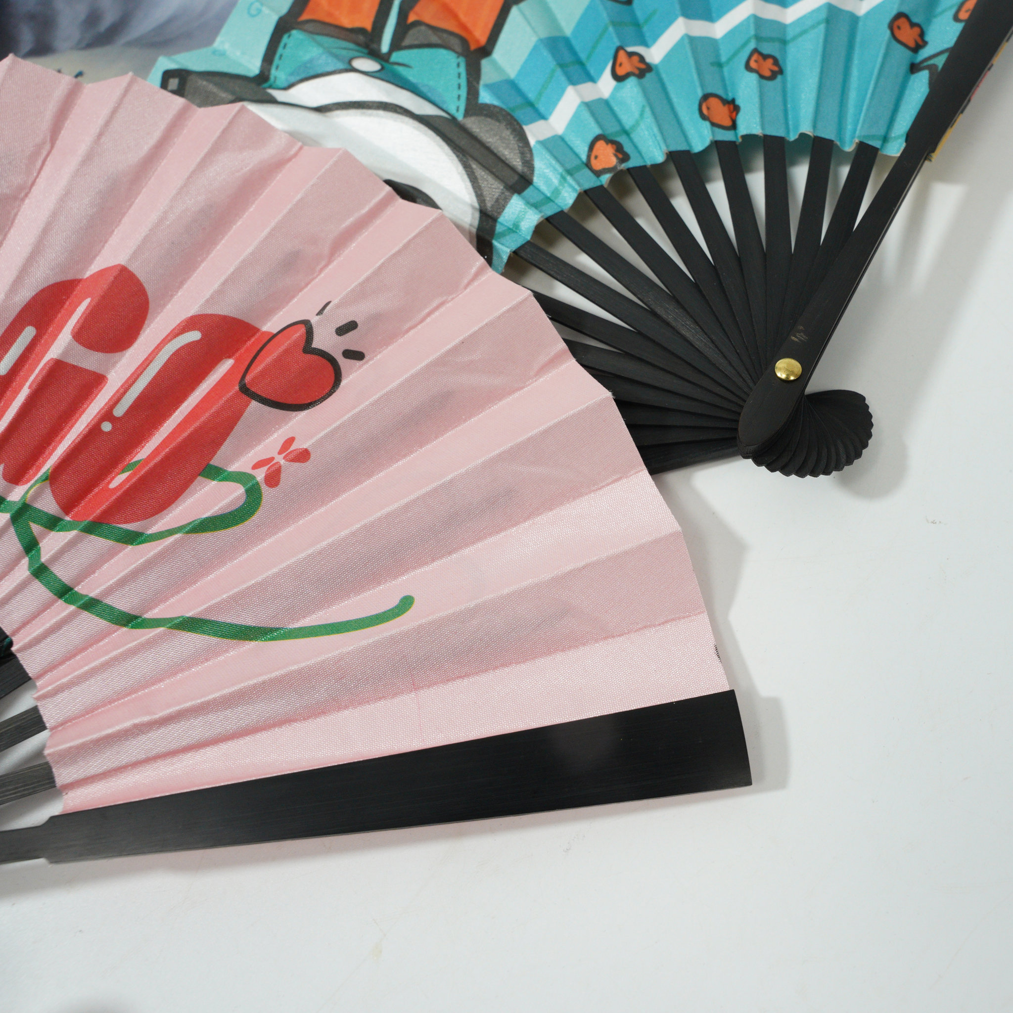 Full Color Custom Large Folding Fan2