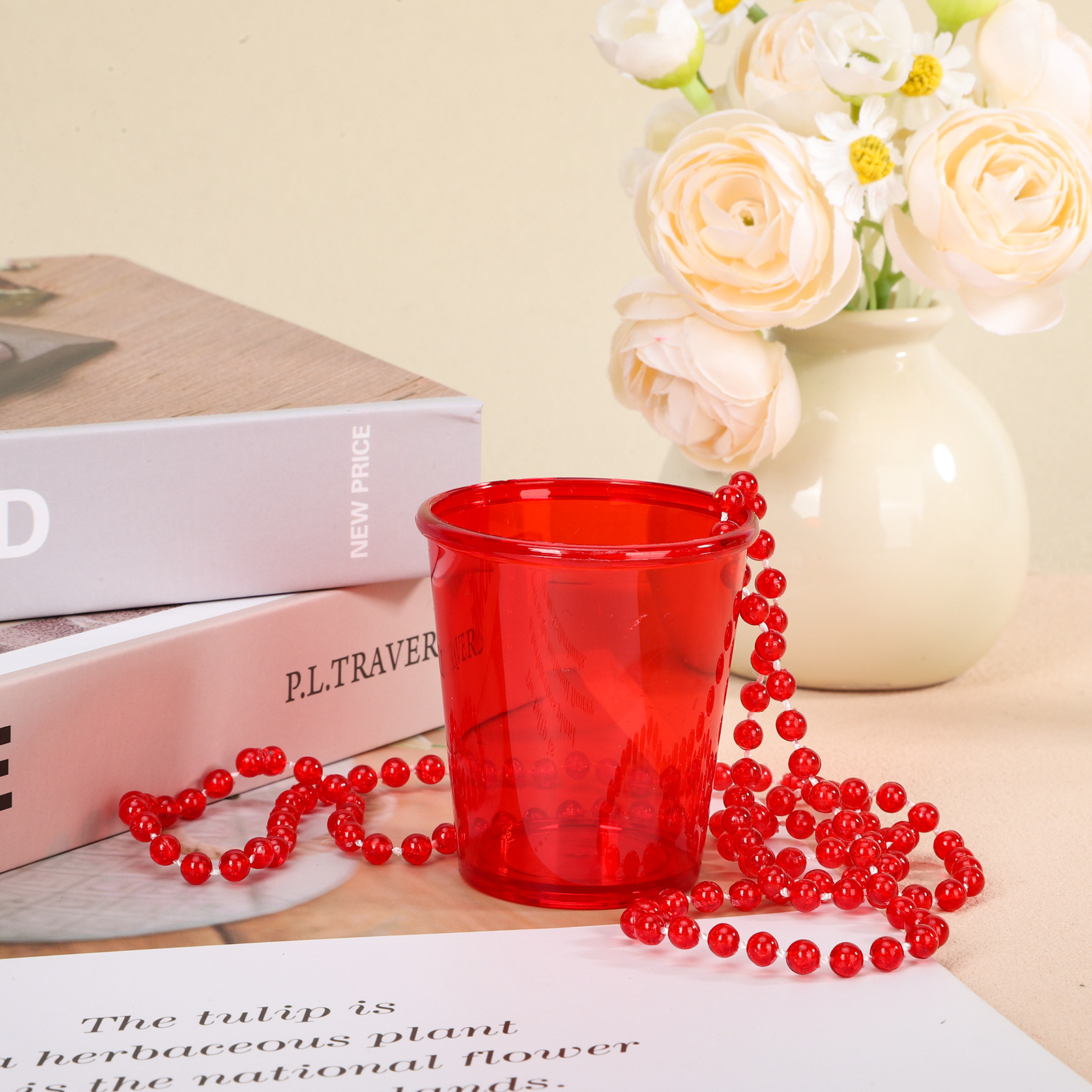 Promotional Shot Glass Bead Necklace2