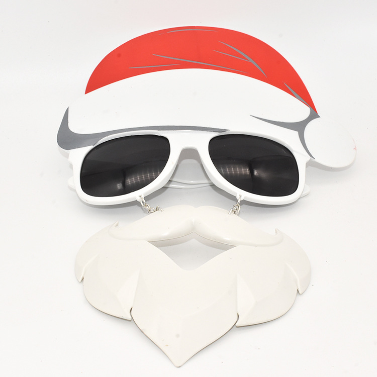 Funny Santa Glasses With Beard2
