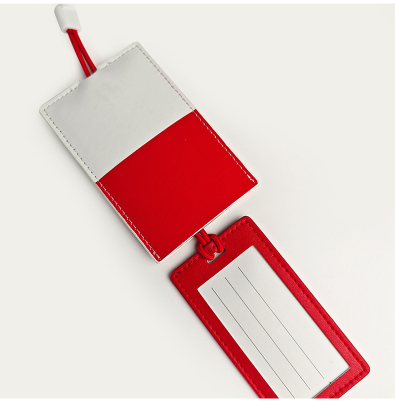 Leather Personalized Luggage Tag2