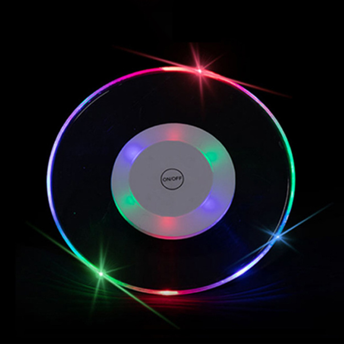 Custom Light Up LED Coasters