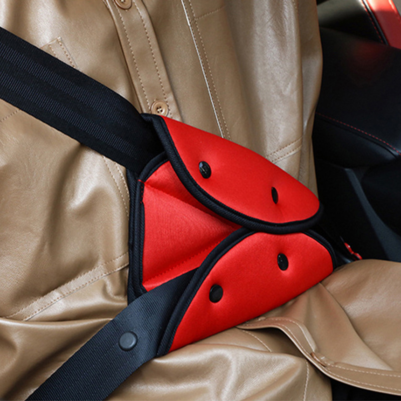 Child Car Safety Cover Harness Strap1