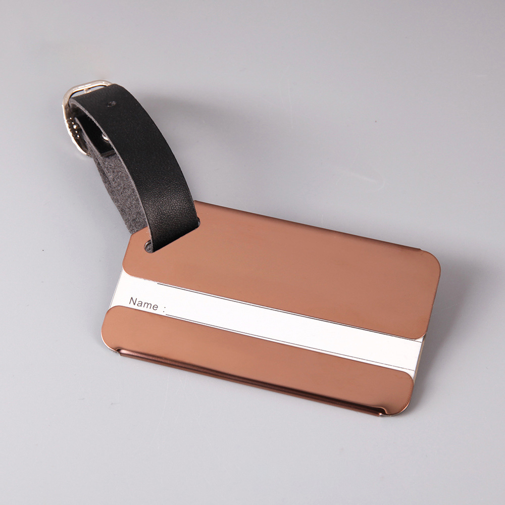 Personalized Metal Luggage Tags2