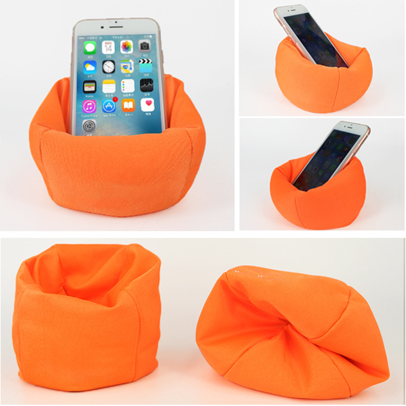 Customized Bean Phone Holder3