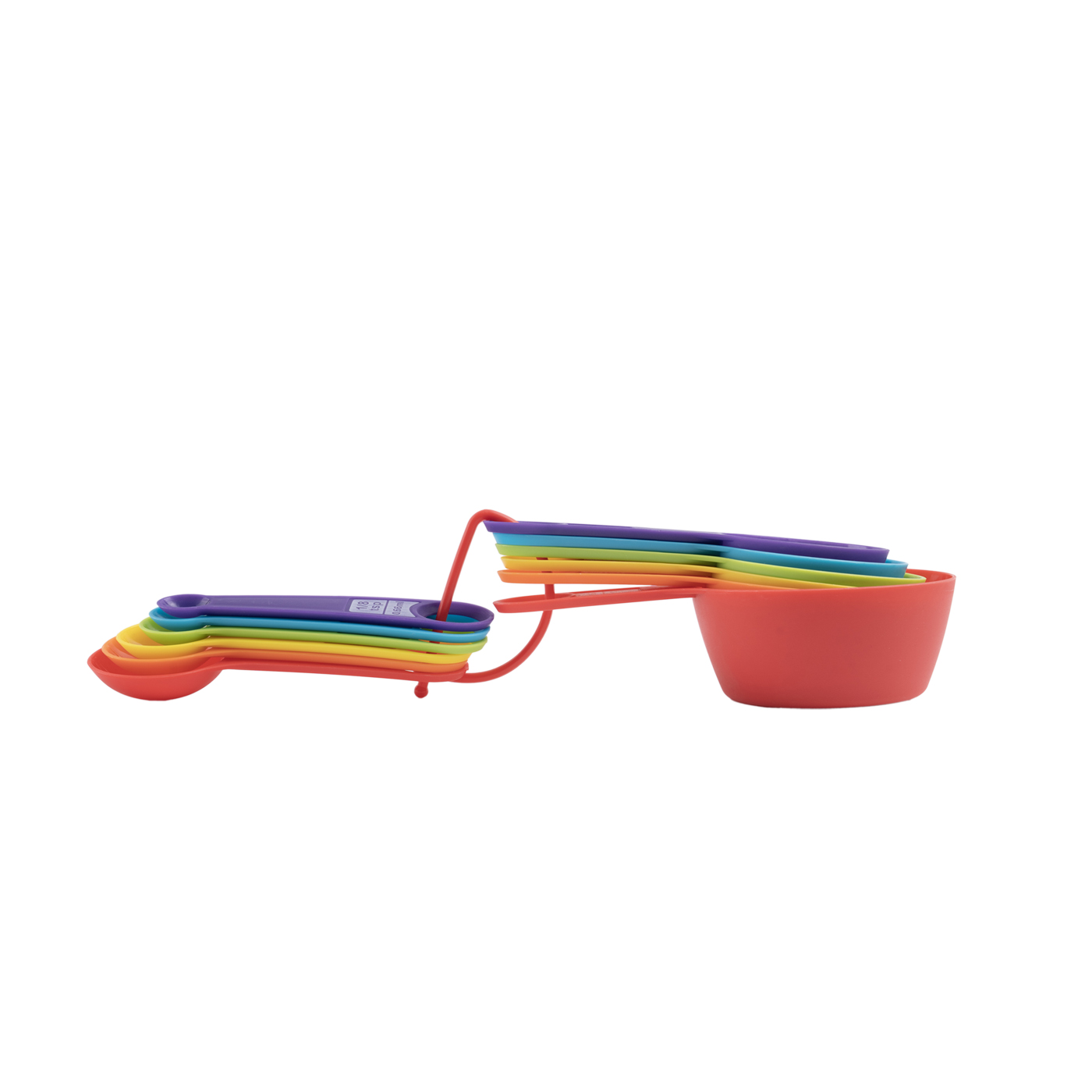 12 Pcs Plastic Measuring Spoon Set3