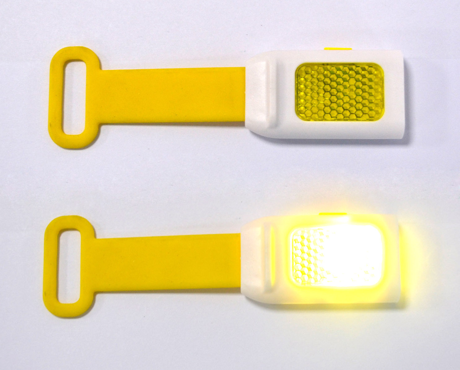LED Reflective Bicycle Light With Silicone Strap1