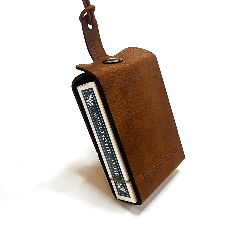 Leather Travel Cribbage Board2