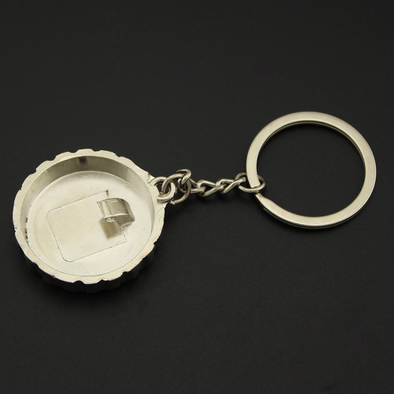 Bottle Cap Keychain With Bottle Opener1