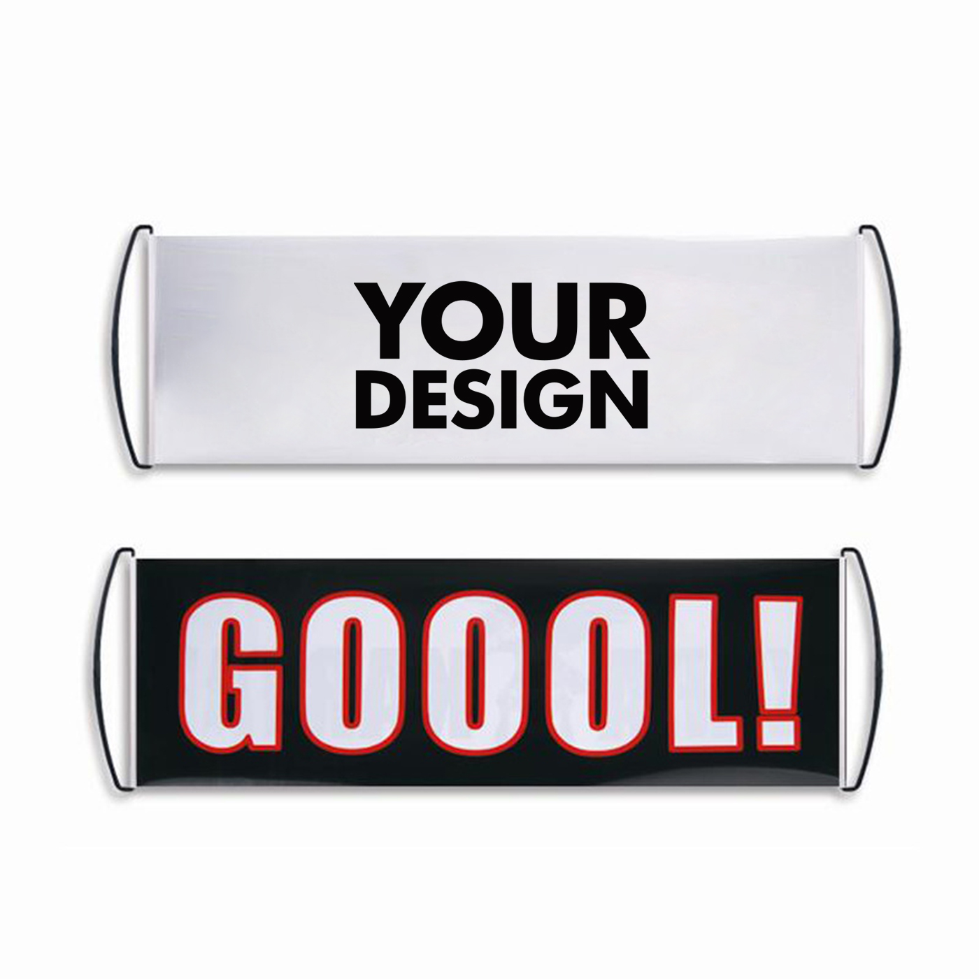 Retractable Hand Roll Banner