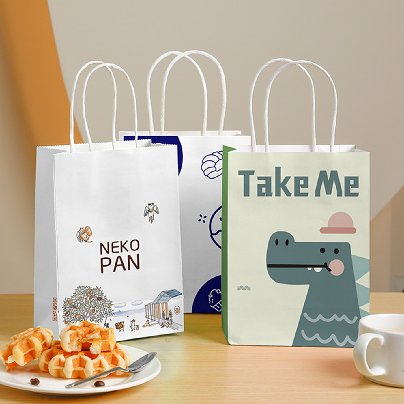Extra Large Custom Vegetable Paper Bag1