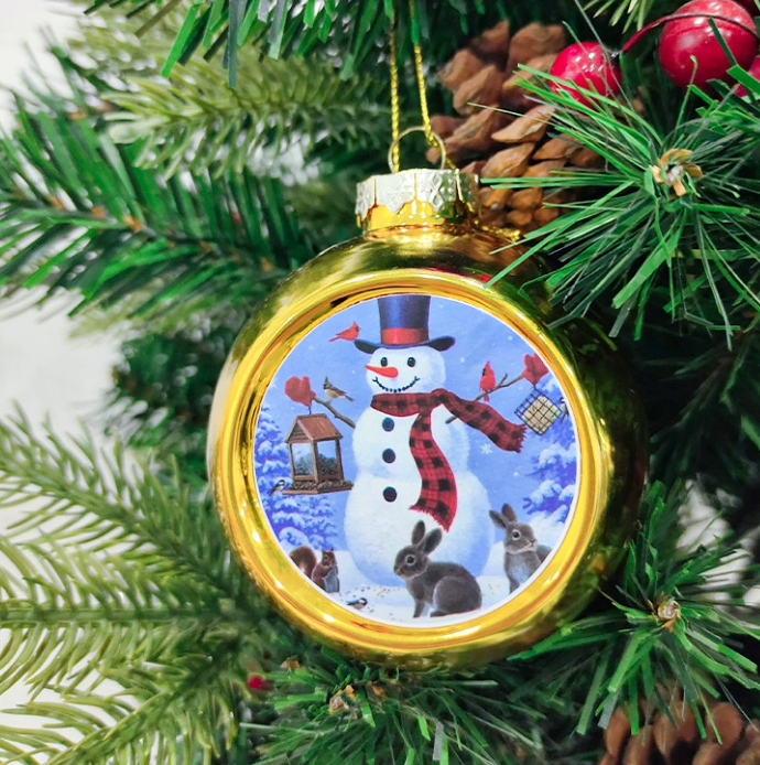 8cm Christmas Ornament Ball