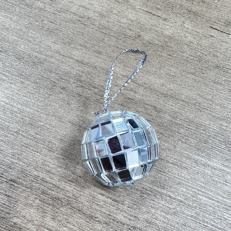 6cm Disco Christmas Ornament Ball2