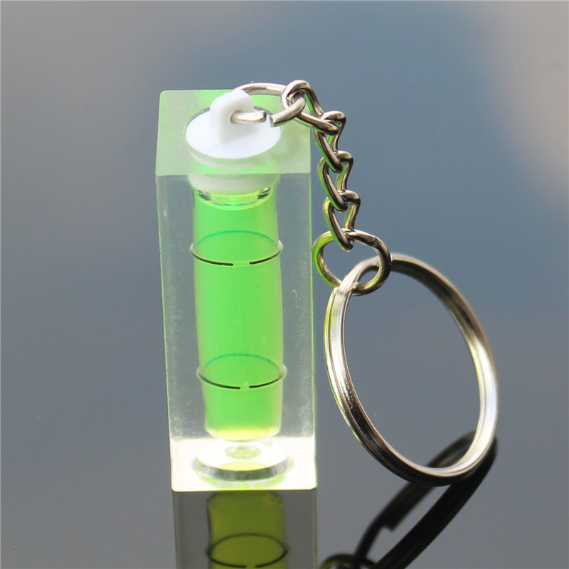 Mini Square Spirit Level Keychain1