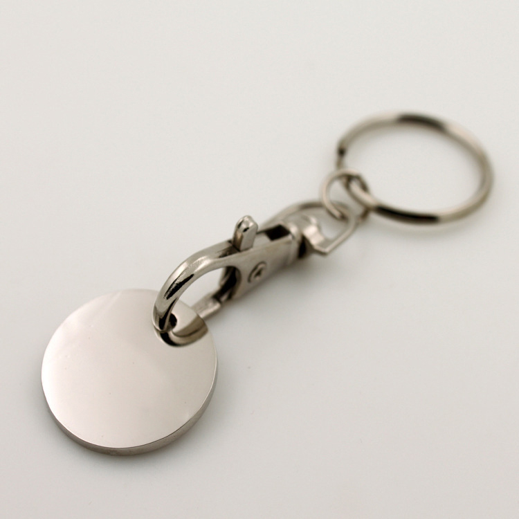 Custom Shopping Cart Chip Keyring2