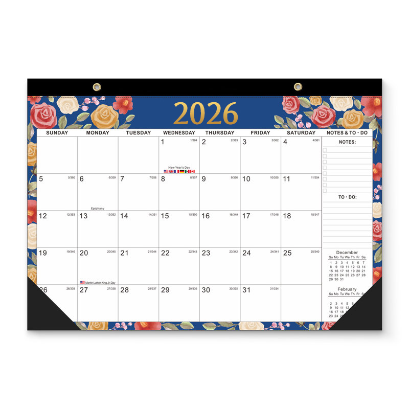 2026 Monthly Planning Pad1