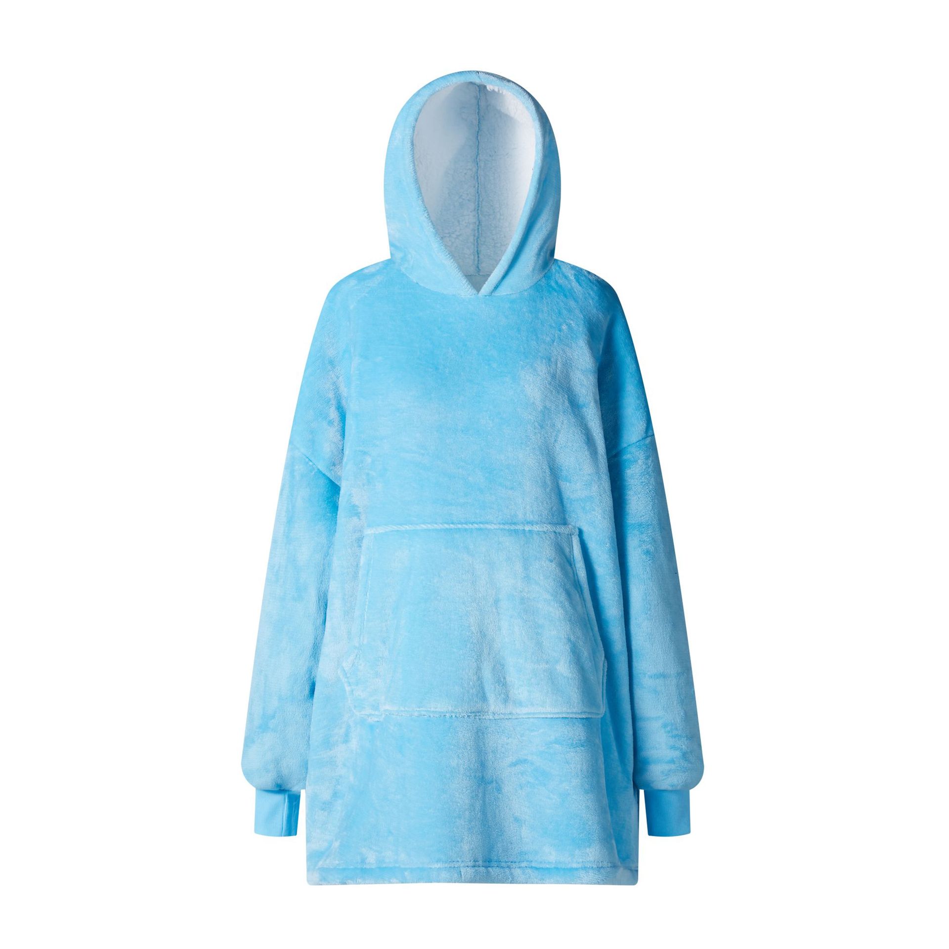 Women Blanket Flannel Hoodie