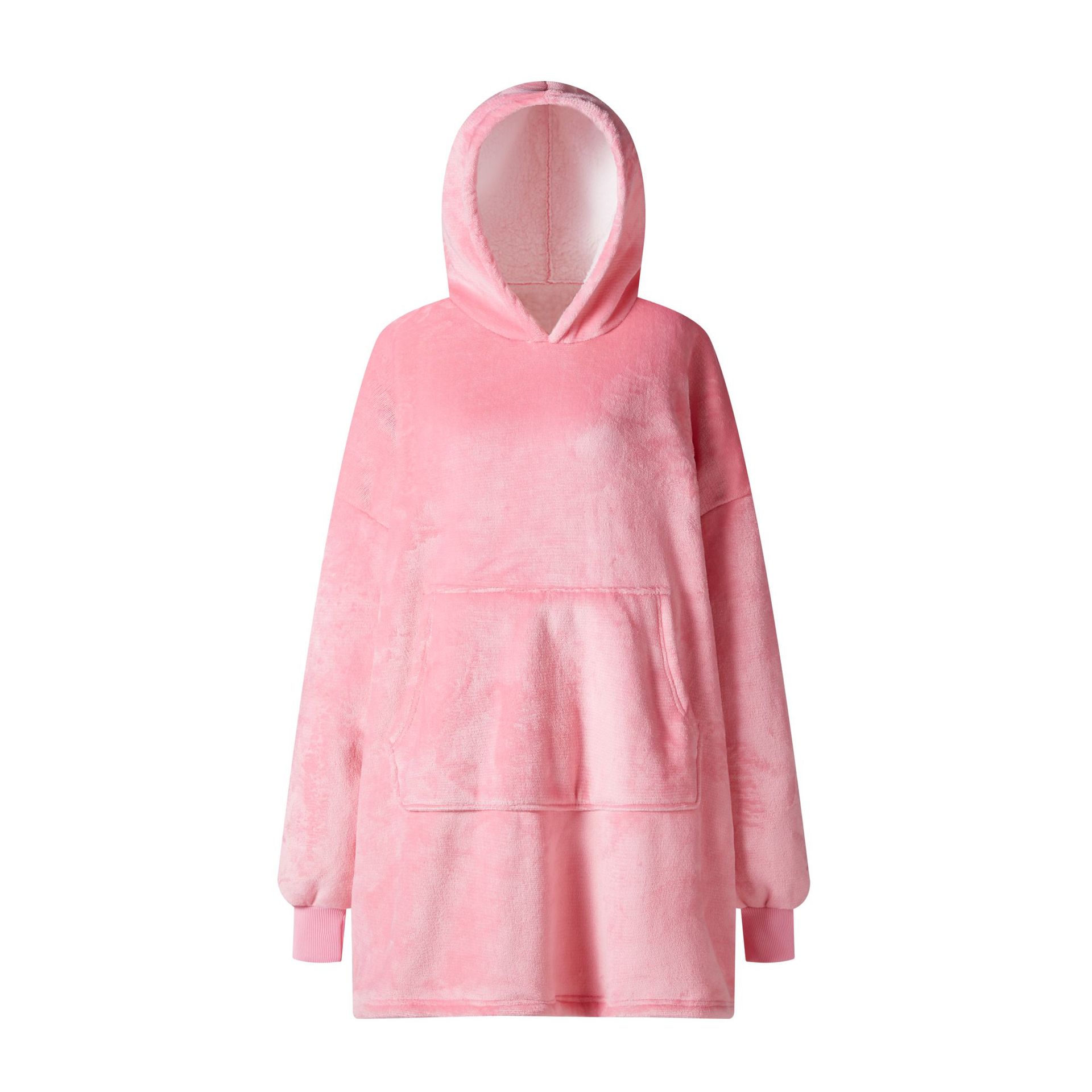 Women Blanket Flannel Hoodie1