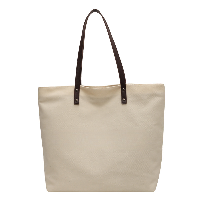 Casual Reusable Canvas Tote Bag