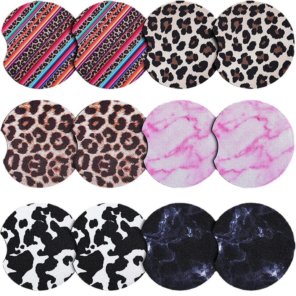 Personalized Neoprene Car Cup Coaster