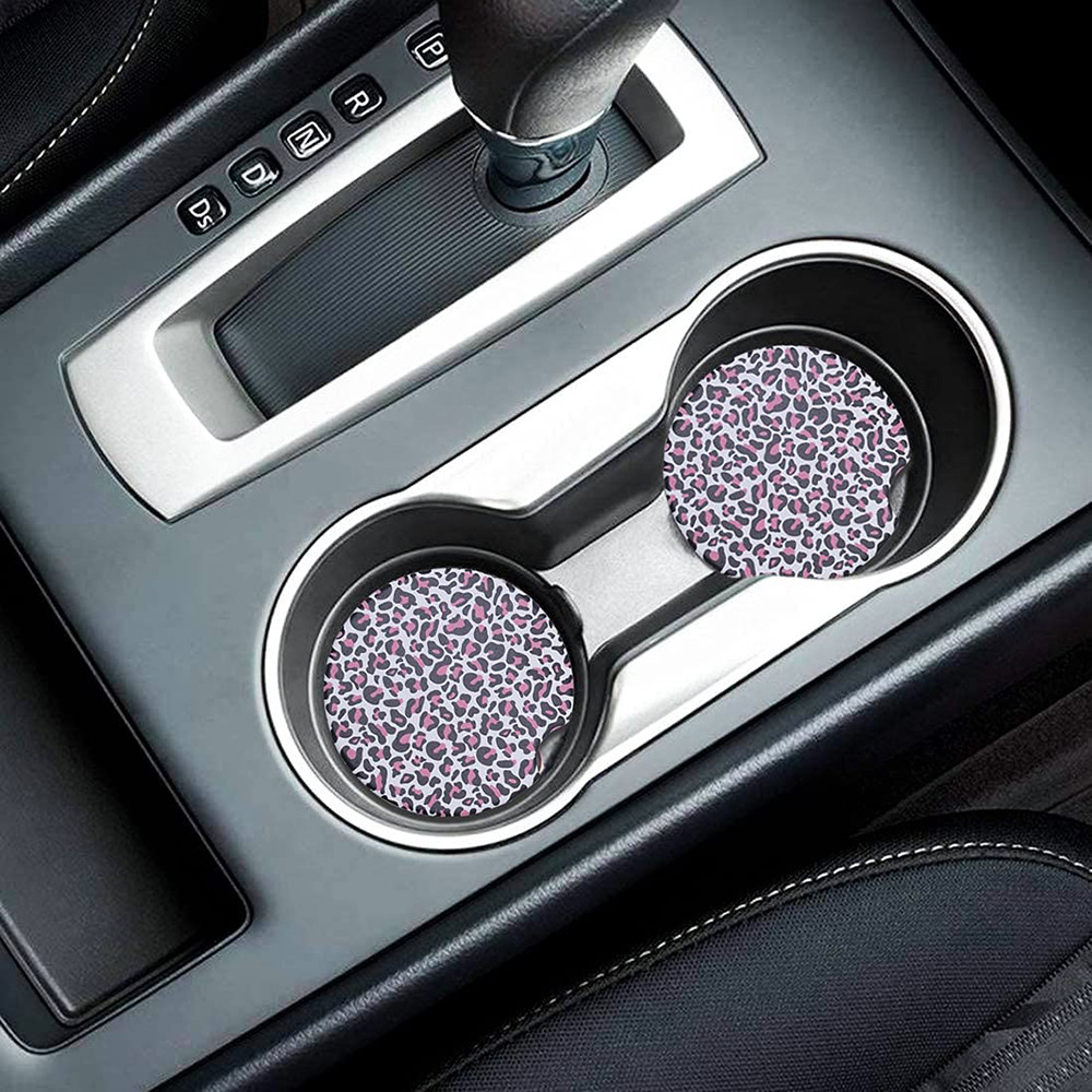 Personalized Neoprene Car Cup Coaster1