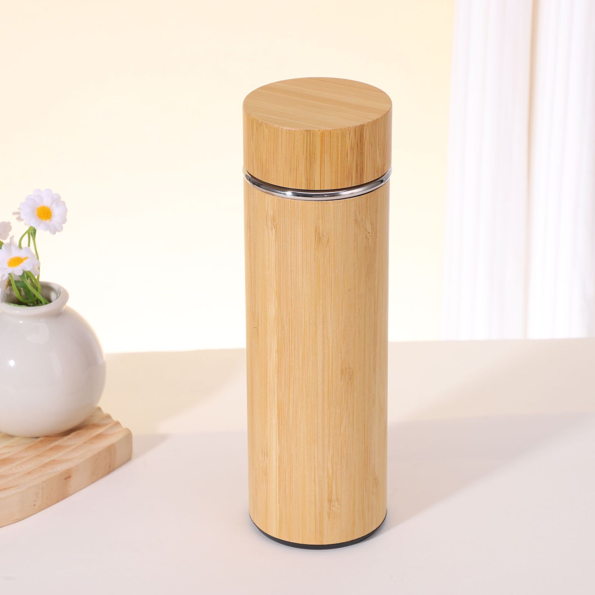12 oz. Bamboo Insulated Water Bottle