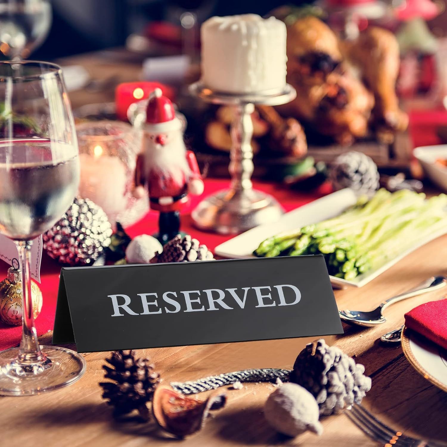 Acrylic Reserved Table Sign