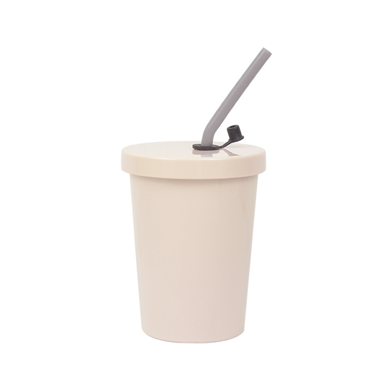 15 oz. PLA Coffee Cup With Silicone Straw2