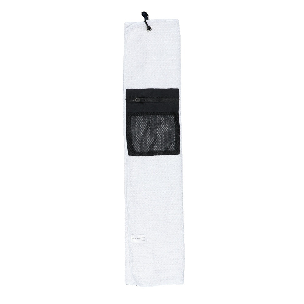 Golf Towel With Zippered Pocket1
