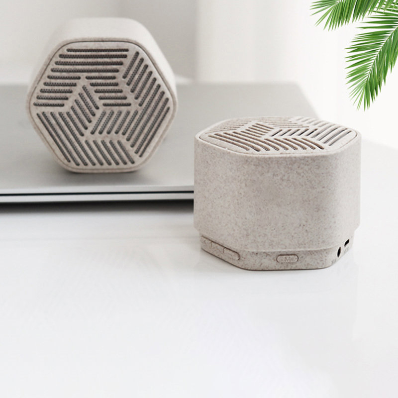 Wheat Straw Portable Speaker2