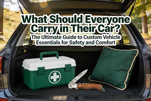 What Should Everyone Carry in Their Car? The Ultimate Guide to Custom Vehicle Essentials for Safety and Comfort