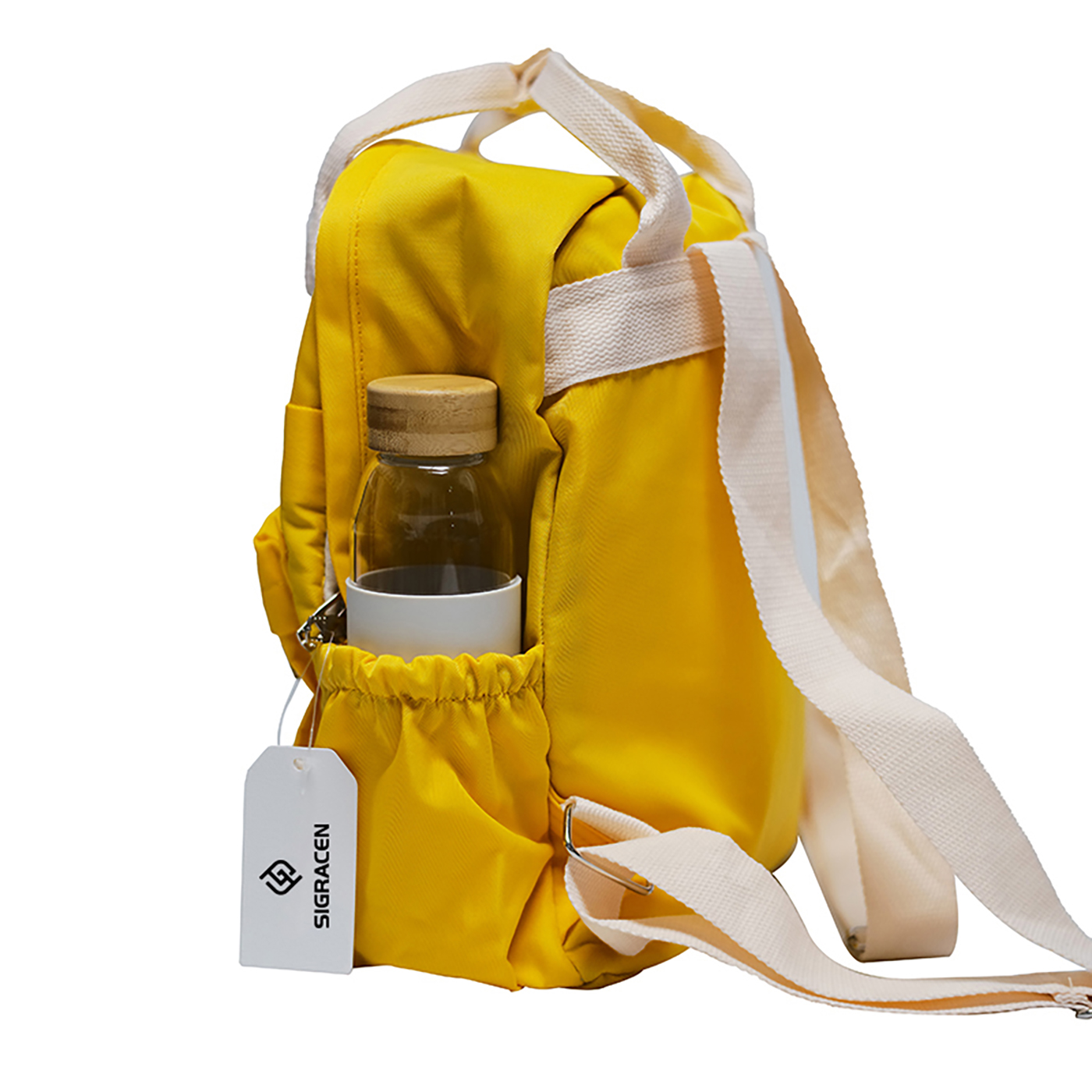 Fashion Nylon Backpack With Soft Handle3